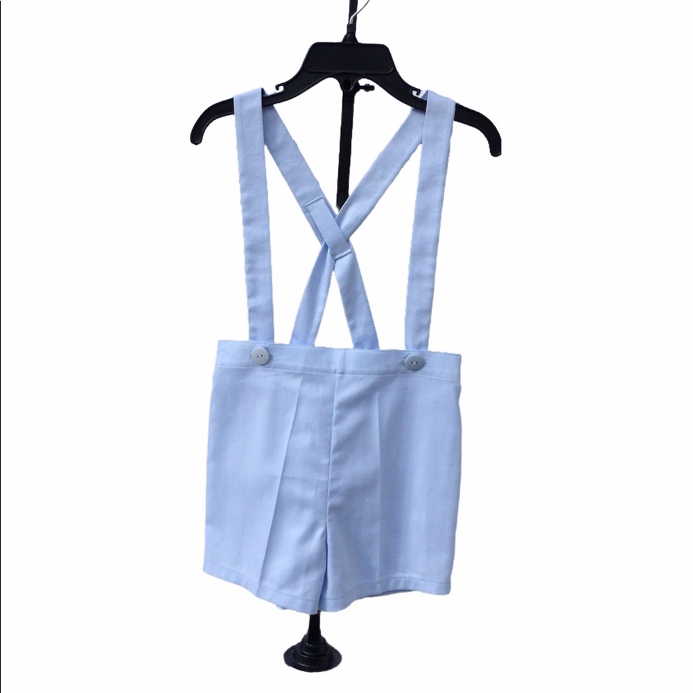 Baby boys Suspender shorts..NWOT